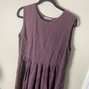 Linen dress with pockets!!!